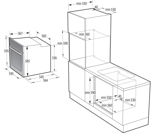 Gorenje BOS67371CLB - 1086084 - zdjęcie 9